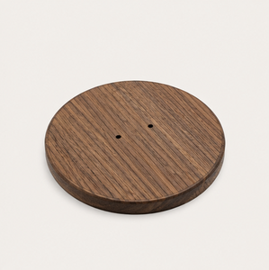 Premium Handcrafted Solid Black Walnut Wood Coasters <b>Set</b> Of <b>4</b> <b>Round</b> Eco-Friendly Heat-Resistant Drink Mats <b>For</b> Coffee <b>Table</b> Home - Product Image 2