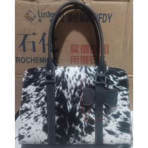 Bolsos de estilo europeo con asas, bolso de mano de cuero a la moda para damas, bolsos de mano de cuero de cabra de estilo europeo tradicional - Product Image 4