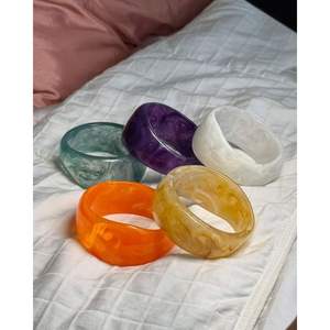 Pendientes de Resina Hechos a Mano, Brazalete, Joyería Tradicional para Uso Diario y Festivo para Mujer - Product Image 2