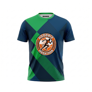 Camiseta Deportiva de Compresión de Manga Corta para Maratón, Personalizada al por Mayor, OEM ODM, para Hombre y Mujer, con Banda Reflectante - Product Image 1