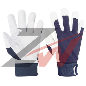 Gants de travail mécaniques anti-vibrations à logo personnalisé, résistants aux chocs, pour hommes, réparation automobile, OEM, compatibles écran tactile - Product Image 5