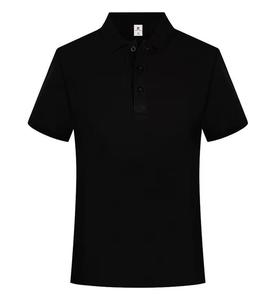 Chemise décontractée pour homme de haute qualité, 180g, 100% coton jersey tricoté, unie, anti-boulochage, manches courtes, uniforme de bureau, logo personnalisé - Product Image 5