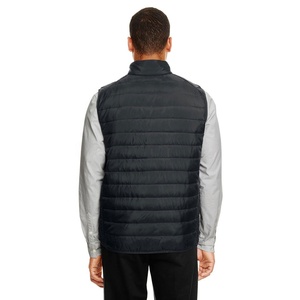Chaleco de invierno moderno para hombre con cremallera frontal completa y construcción acolchada ligera y cómoda - Product Image 4