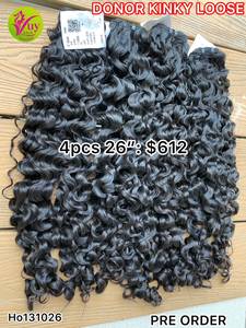 VuyHair – Extensions de Cheveux Humains Vierges Vietnamiens Kinky Loose de Haute Qualité, Tissage Double Trame Faite à la Machine, Toutes Couleurs - Product Image 2