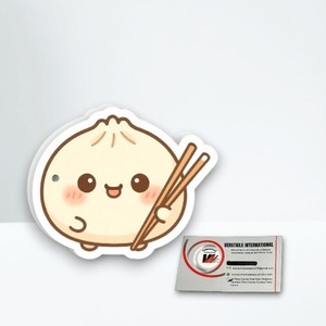 แผ่นแม่เหล็กอะคริลิกรูปไข่ CustomCute Baozi Palette สำหรับต่อขนตา เป็นมิตรกับสิ่งแวดล้อม อุปกรณ์เสริมความงามสำหรับช่างต่อขนตาและร้านเสริมสวย - Product Image 2