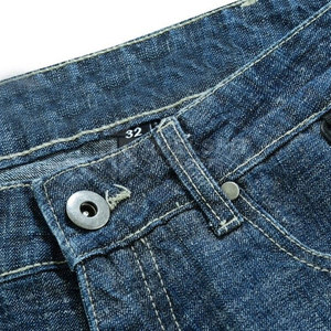 Pantalones Vaqueros Rotos para Hombre, 100% Algodón, Ligeros, Casuales, Estilo Streetwear, Personalizables, Pedido al por Mayor Disponible Ahora - Product Image 3