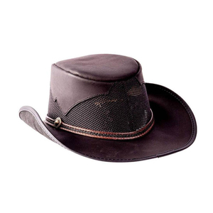 Polyester Cowboy <b>Hats</b> Western Cattleman Style Light Brown Braided <b>Band</b> Vintage XXL Unisex Adjustable Outdoor Wholesale - Product Image 5