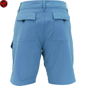 กางเกงขาสั้นชายคุณภาพสูงสำหรับฤดูร้อน แห้งเร็ว ผ้าแคนวาสทอ เหมาะสำหรับตกปลา เอวกลาง สไตล์ลำลอง ระบายอากาศได้ดี - Product Image 6