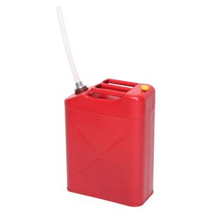 Set di 4 Taniche per Benzina e Diesel da 20L in Acciaio Laminato a Freddo con Tubo per Olio e Maniglia Rossa - Product Image 5