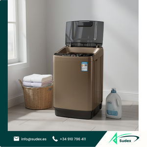 เครื่องซักผ้าฝาบน Sudex 70C-100 1058 ขนาด 7 กก. 8 กก. แบบอัตโนมัติเต็มรูปแบบ ระบบซักผ้าอัจฉริยะ ออลอินวัน สำหรับใช้ในบ้าน - Product Image 1