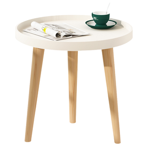Table d'appoint moderne en bois, petite table à manger combinée, mobilier créatif pour la maison, table basse amovible, table de chevet portable - Product Image 4