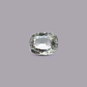 Natural Sky Blue Aquamarine Oval Cabochon 4.75 Carat Loose Gemstone for Fine Jewelry - Product Image 1