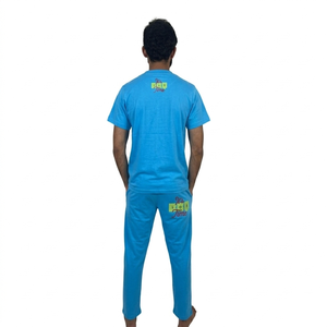 Summer Outfit for Men High Quality T Shirt and <b>Trousers</b> Set <b>Short</b> Sleeve Comfortable and Breathable T Shirt And <b>Trouser</b> Set - Product Image 5