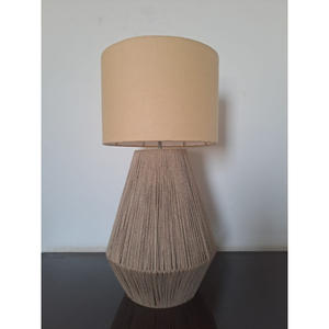 Lámpara de Mesa de Ratán Sintético Tejido a Mano con Luz Nocturna para Dormitorio, Modelo 2026, con una Hermosa Iluminación - Product Image 4