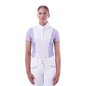 Camiseta de Equitación Elástica en 4 Direcciones de Alta Calidad, Capa Base para Competición, Camisa de Polo con Tela Técnica Suave al Tacto - Product Image 1