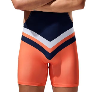 Combinaisons de lutte professionnelles personnalisées pour hommes, tissu léger avec fonction extensible et découpe automatique, vêtements d'arts martiaux - Product Image 3