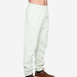 Pantalones Deportivos Ligeros Personalizados para Hombre, 100% Algodón, con Cordón, Estilo Casual, Lavados, con Logotipo Estampado - Product Image 2