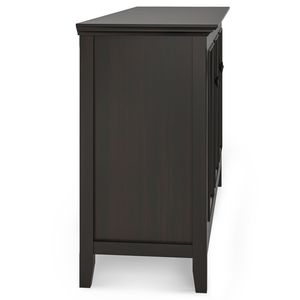 Armoire de rangement Amherst Wide à 3 portes en hickory brun pour salon - Product Image 4