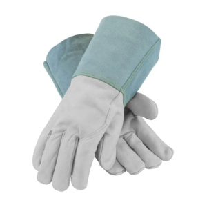 Gants de sécurité en cuir de chèvre et croûte de cuir de vache pour soudage TIG, outils et accessoires industriels, gants de jardinage pour le travail domestique - Product Image 2