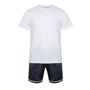 Conjunto de Shorts de Verano para Hombre con Logotipo Personalizado, Tela Personalizada, Dos Piezas, Casual, Transpirable, Ecológico, Proveedor Mayorista OEM - Product Image 5