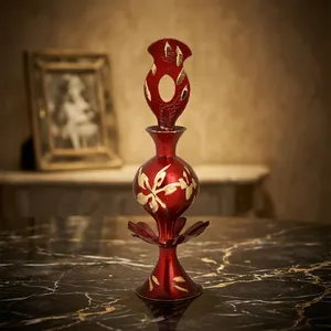 Porta Surmadani de Latón Rojo Antiguo, Diseño Moderno, Contenedor Decorativo para Kohl, Hecho a Mano, Multifuncional, Decoración de Alta Calidad - Product Image 6
