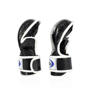 Guantes de Entrenamiento de MMA para Adultos con Soporte para Muñeca, Guantes Abiertos para Grappling, Golpeo y Práctica de Artes Marciales - Product Image 3