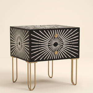 Handmade Bone Inlay Side <b>Table</b> High Quality <b>End</b> <b>Table</b> for Home Bedroom <b>Living</b> <b>Room</b> Vintage Ottoman - Product Image 1