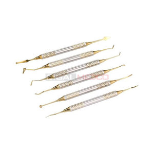 Premium 6Pcs German Stainless Steel Manual Dental Composite Resin Filling Spatula Set High-Precision Non-Stick CE Certified - Product Image 4
