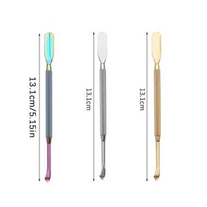 Professional Stainless Steel Nail Cuticle Pusher – Double-Ended Cuticle Remover <b>Tool</b> for Manicure, <b>Pedicure</b>, Gel & Acrylic Nails - Product Image 4