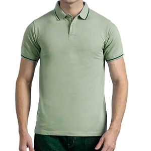 Camiseta Polo para Hombre, Nueva Llegada, Calidad Premium, 100% Algodón, Servicio OEM, Logotipo Personalizado, Cuello en V, Camisetas Personalizadas para Hombre - Product Image 3