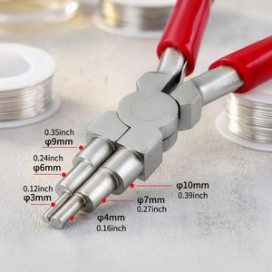 LUMINEX IMPEX LUB=127 3-Piece <b>Pliers</b> <b>Set</b> for Earring Making with Nylon Jaw Bent Nose Ergonomic Grip Jewelry Tools - Product Image 4