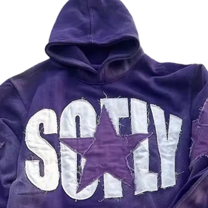 Chándales con Logotipo Bordado Personalizado, Sudaderas Extra Grandes, 100% Algodón, Chándal de Moda de Alta Calidad - Product Image 6