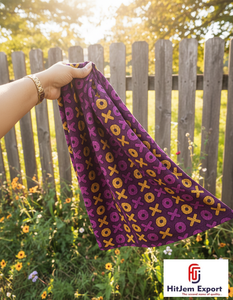 Tissu africain imprimé Ankara en coton de haute qualité pour la confection de vêtements féminins et les artisanat fait main au Cameroun - Product Image 5