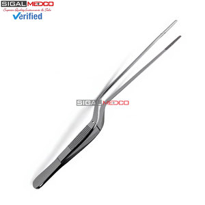 Pinzas para Oídos de 5.5 Pulgadas con Forma de Bayoneta, Instrumento Quirúrgico ORL, Pinzas de Precisión de Acero Inoxidable Alemán para Aplicación Médica - Product Image 4