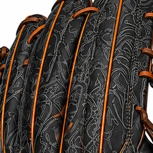 Gants de baseball légers professionnels avec construction en cuir respirant, coutures et manipulation facile - Product Image 5