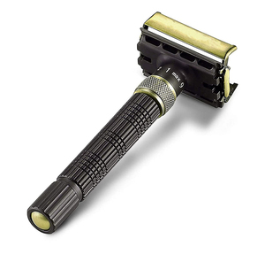 Cuchillas de afeitar de doble filo para hombre, de alta calidad, de acero inoxidable, tipo doble, OEM, ISO, origen ZHE - Product Image 1