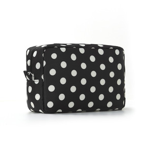 Polka Dot Cosmetic Bag Zipper <b>Makeup</b> Pouch Travel Toiletry <b>Case</b> Small Organizer - Product Image 5