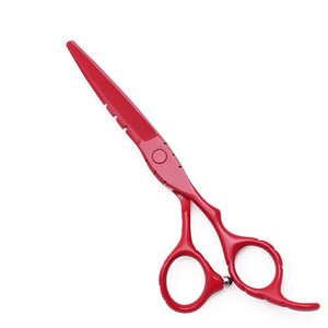 Ensemble de ciseaux professionnels en acier inoxydable pour coiffeur, ciseaux à effiler avec manche long, pour droitiers - Product Image 3