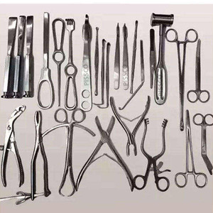 Ensemble d'instruments chirurgicaux orthopédiques PISSCO, kit de chirurgie osseuse générale, instruments orthopédiques, instruments chirurgicaux osseux, 25 pièces - Product Image 1