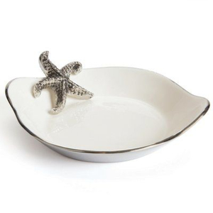 Bol de service de luxe pour fruits secs et noix, design moderne et créatif, plaqué or de haute qualité, revêtement en poudre blanche, best-seller - Product Image 3