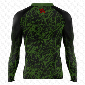 Professional quick dry breathable Rash guards for men's custom sublimation <b>printing</b> <b>Surfing</b> Swimming UV50+ Rash Guards OEM - Product Image 4