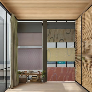 Được Xây Dựng Trong Điện Tùy Chỉnh Rèm Cửa Sổ In Mô Hình Trang Trí Lọc Ánh Sáng Con Lăn Bóng Làm Vải Làm Đài Loan - Product Image 2