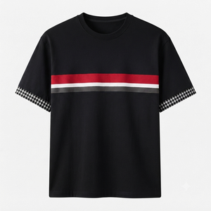 Camiseta de Manga Corta para Hombre, 100% Algodón, 180g, con Logotipo Personalizado, Precio de Fábrica, MOQ Bajo, Varios Colores - Product Image 2