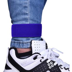 Custom Logo Adjustable Ankle Support Strap with Metal D Rings <b>Soft</b> Neoprene Cable Attachment for Home Gym Fitness Training - Product Image 6