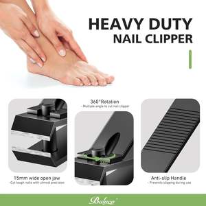 Cortauñas de Acero al Carbono de Alta Resistencia, Cortauñas de Boca Ancha para Uñas Gruesas, para Hombres y Mujeres, Nuevo Diseño, Logotipo Personalizado - Product Image 3