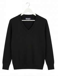 Suéter Escolar para Niños, Manga Larga, Cuello en V, Tejido Suave y Transpirable, Ropa Cómoda para Niños - Product Image 5