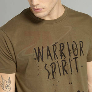 Camisetas estampadas 100% algodón para hombre con tela de peso medio de 180 GSM, fabricante de ropa, camisetas de primera calidad para hombre - Product Image 5