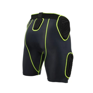 Pantalones Cortos de Compresión para Fútbol Americano con 5 Almohadillas, Pantalones Acolchados con Protección contra Impactos, Ropa de Rugby - Product Image 2