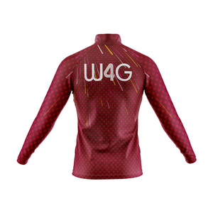 Maillots de cyclisme personnalisés à manches longues coupe-vent unisexes respirants anti-humidité séchage rapide grandes tailles sans coutures à la taille pour le sport - Product Image 5