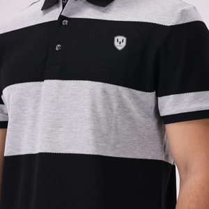 Polo de Manga Corta para Hombre, Marca de Moda, Diseño 2026, Camiseta Polo Casual de Algodón para Golf, MOQ Bajo - Product Image 3